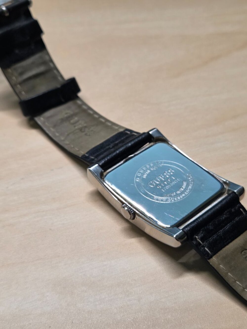 Guess Steel Rectangular Watch - Picture 4 of 6